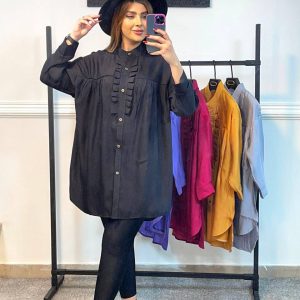 شومیز مانتویی بابوس سینه پیله