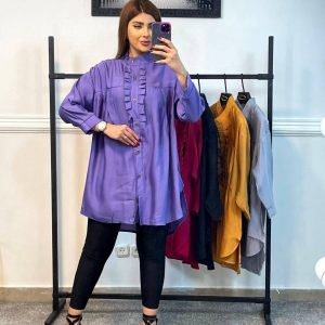شومیز مانتویی بابوس سینه پیله
