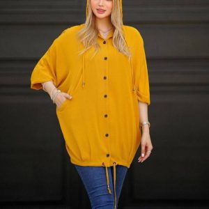 مانتو ابروبادی کلاهدار