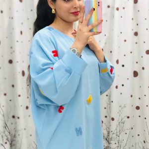 شومیز گلدوزی ابروبادی