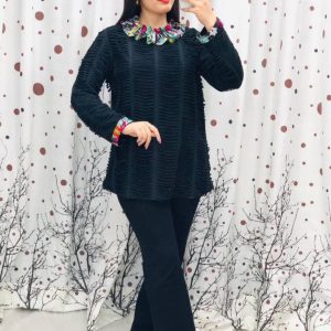بلوز زنانه کرکره ای