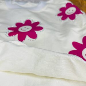 کراپ و شلوار بگ بیرون پوش