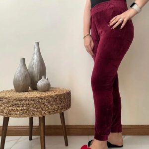 شلوار مخمل زنانه