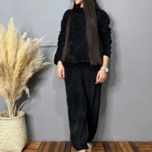 بلوزو شلوار تدی حوله ای زنانه