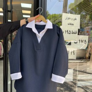 ست|مانتو شلوار دیپلمات