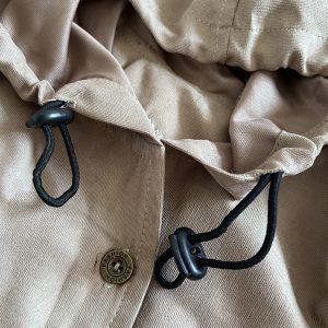مانتو پاییزه کلاهدار