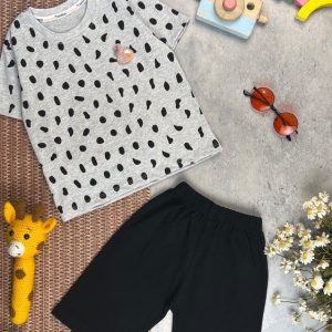 تیشرت شلوارک دخترانه