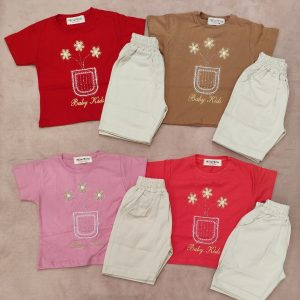 تیشرت شلوارک دخترانه
