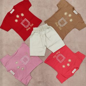 تیشرت شلوارک دخترانه