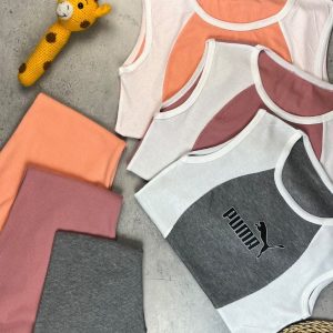 تاپ و شلوار کوتاه زنانه