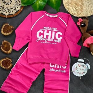 بلوز و شلوار دخترانه طرحchic