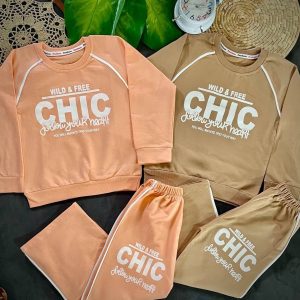 بلوز و شلوار دخترانه طرحchic